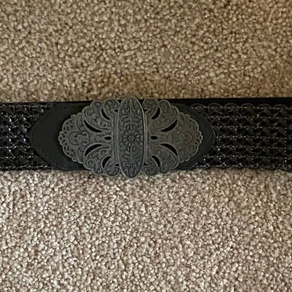 Urban Outfitters Ecote black belt filigree clasp - Picture 1 of 5